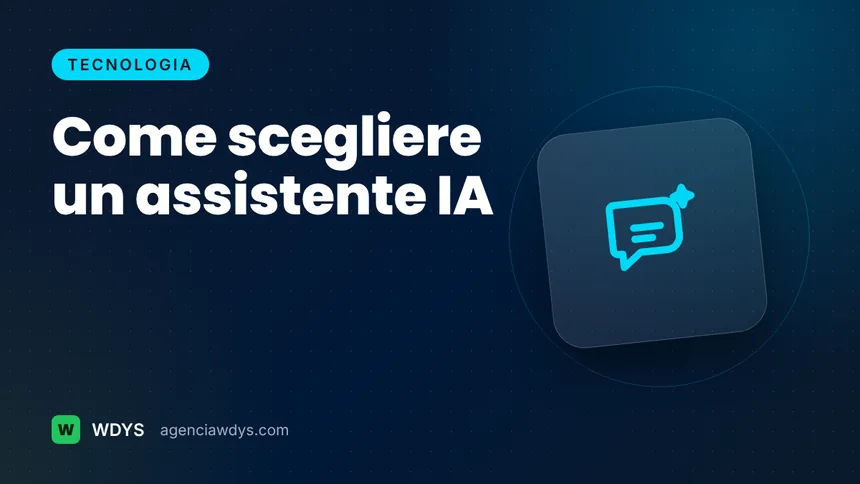 Copertina della guida: Come scegliere un assistente IA per la tua attività e quando conviene cambiare