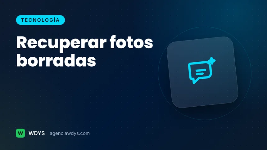 Portada de la guía: Cómo recuperar fotos borradas del celular: dónde buscar y cuánto tiempo tienes