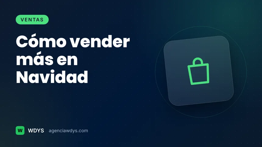 Portada de la guía: Cómo vender más en Navidad con un negocio pequeño: calendario, inventario, caja y cambios