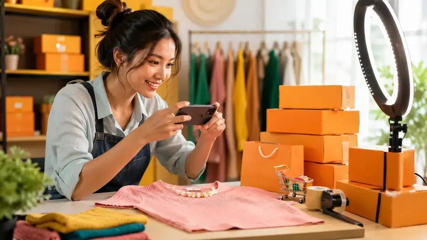 Como Vender na Shopee
