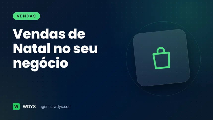 Capa do guia: Vendas de Natal no pequeno negócio: calendário, estoque, caixa e trocas