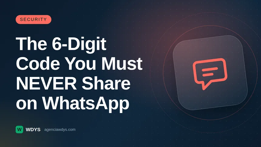 Guide cover: The 6-Digit Code You Must NEVER Share on WhatsApp