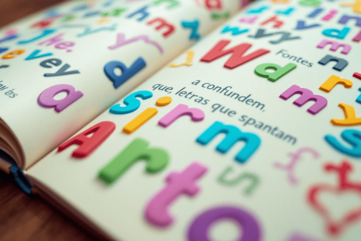 Tipografia Infantil: O Segredo da Leitura para Crianças