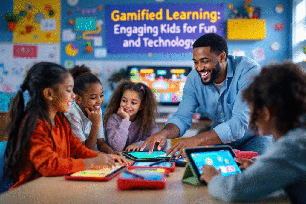 Aprendizado Gamificado: Como Prender a Atenção das Crianças com Diversão e Tecnologia