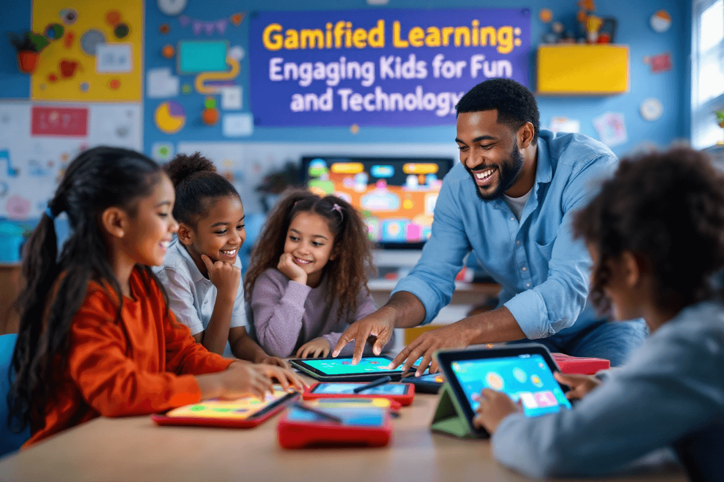 Aprendizado Gamificado: Como Prender a Atenção das Crianças com Diversão e Tecnologia
