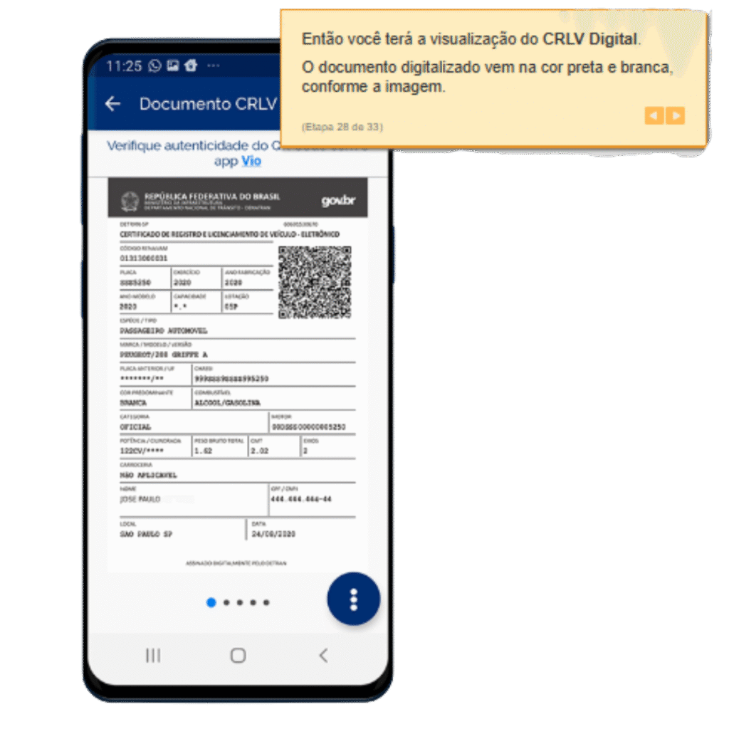 Documento CRLV DigitalBaixar CRLV Digital